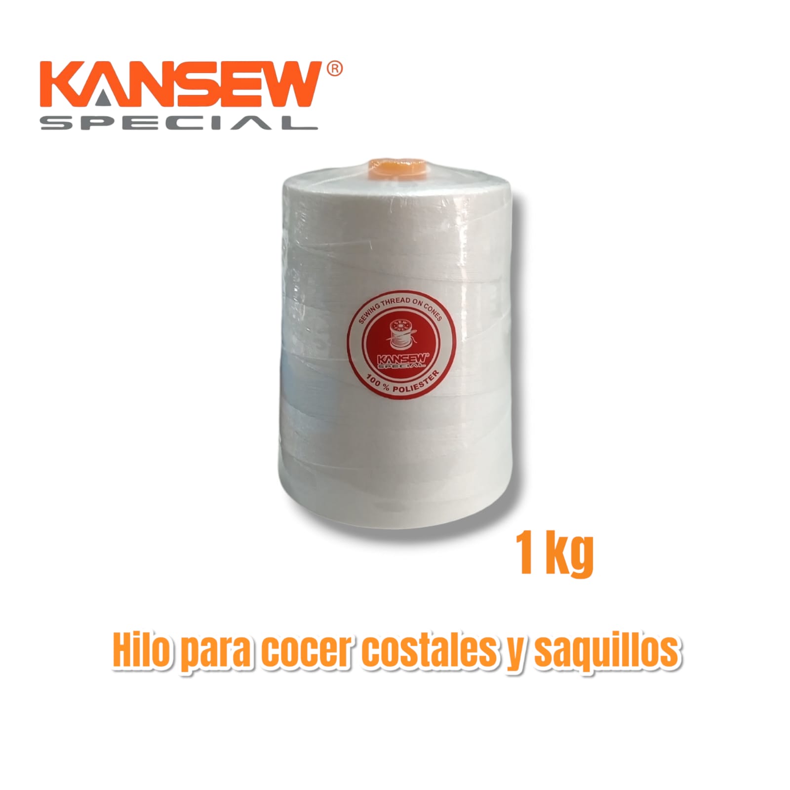 Hilo para cocer costales y saquillos 1kg