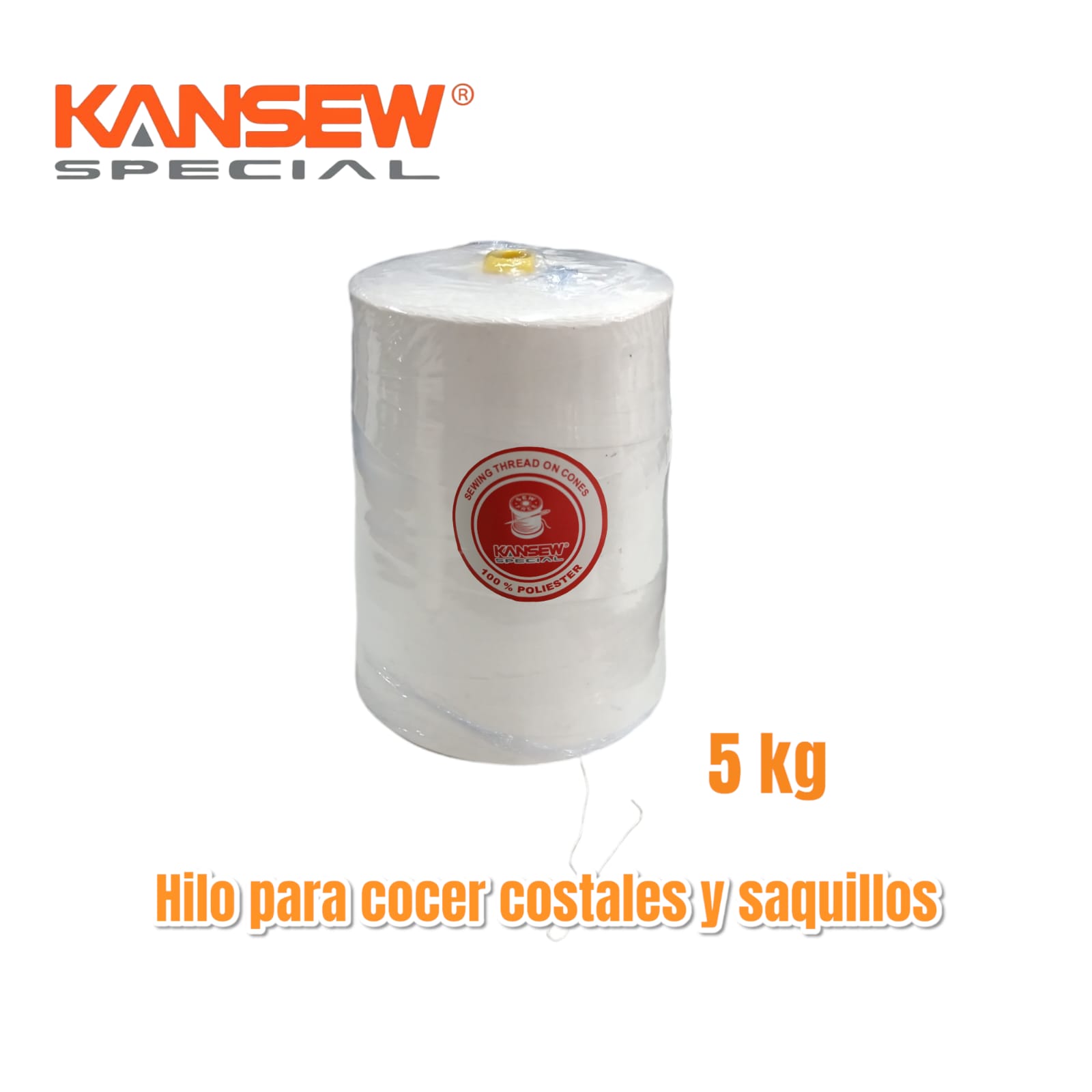 Hilo para cocer costales y saquillos 5kg